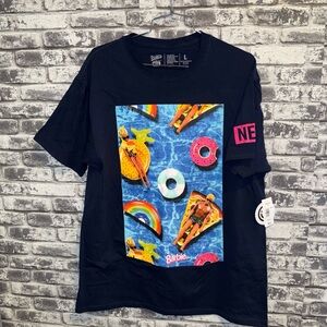 Neff Barbie Pool Men's Navy T-Shirt Size Large New W/Tag